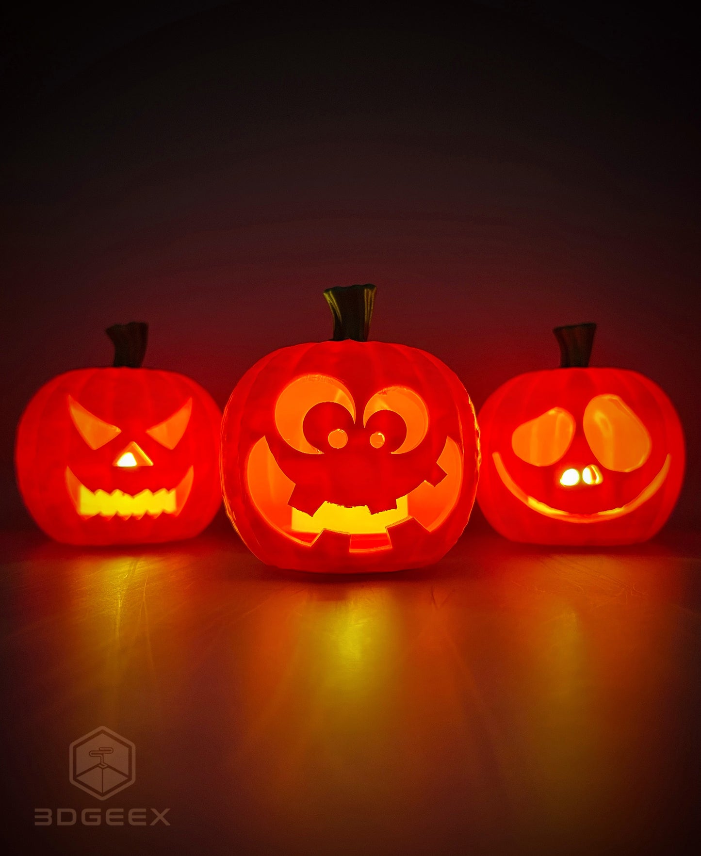 Spooky Jack-O'-Lantern Collection – 9 Unique Halloween Pumpkin Faces